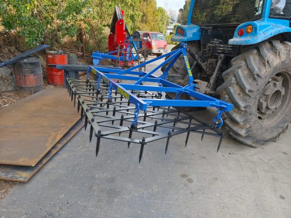 Rastra de dientes simple y varios cuerpos, maquinaria rural para el campo - Imagen 2