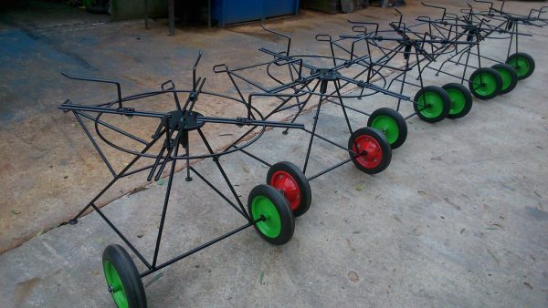 Debobinador de alambre para riendas, viñedos, alambrados, cultivos, etc. maquinaria rural para el campo - Imagen 3