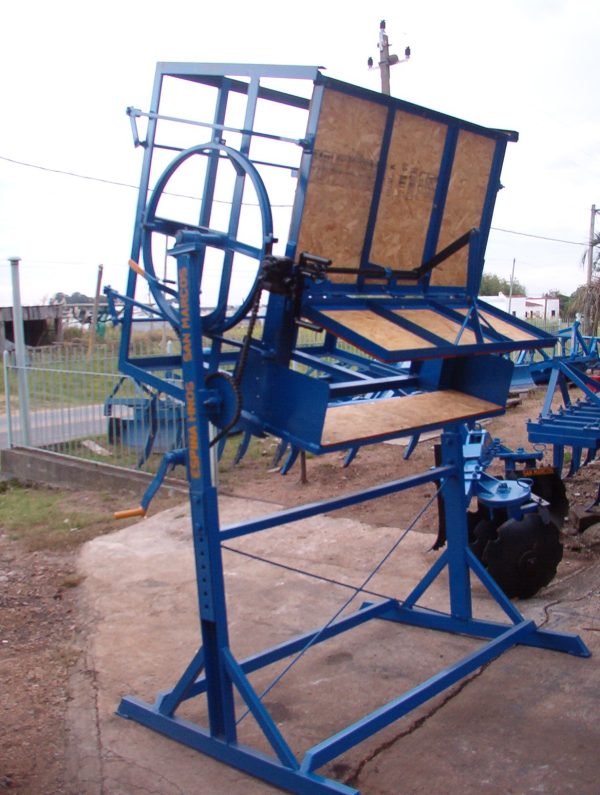 Volcadores para contenedores bins para el agro