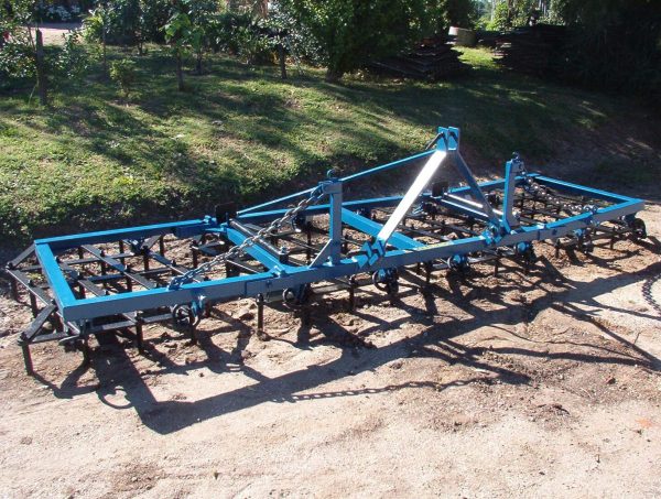 Rastra de dientes simple y varios cuerpos, maquinaria rural para el campo - Imagen 11