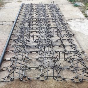 Rastra de cadenas de tiro maquinaria agrícola