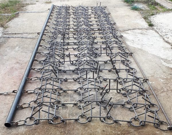 Rastra de cadenas de tiro maquinaria agrícola